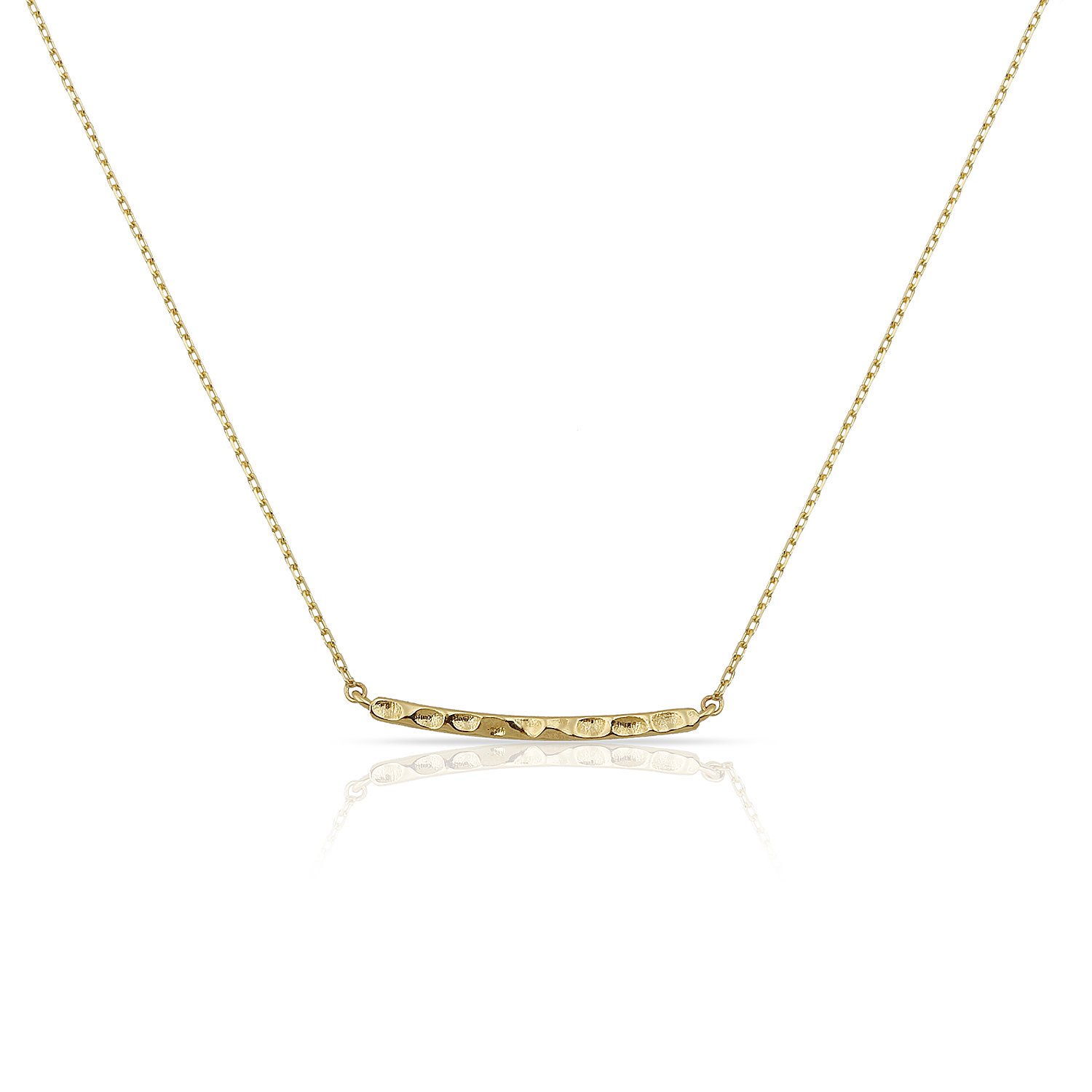 14K BAR NECKLACE 14K YELLOW GOLD